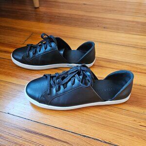 Freda Salvador Eda D'orsay Sneakers Size 7 (Black & White)